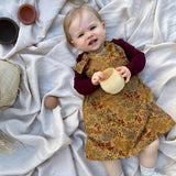 Cord Pinafore in Wildflower by Phil & Rosie