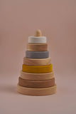 Stacking Tower in Sand by Raduga Grez