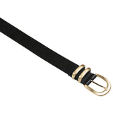 Let it Be Belt- Black/Gold by Status Anxiety