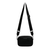 Plunder in Black Bubble with Branded Webbing Strap by Status Anxiety